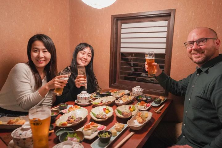 Kyoto night food tour in Gion and Pontocho